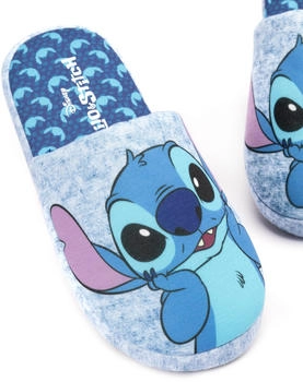 Disney Lilo and Stitch Mule Hausschuhe blau