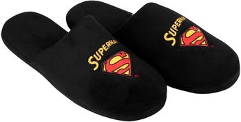 United Labels Superman Hausschuhe schwarz