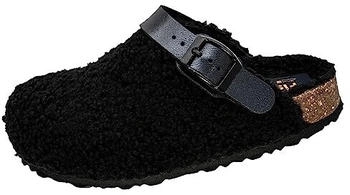 Fischer Shetland Hausschuh schwarz
