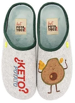 HOT POTATOES Donard Hausschuh grau