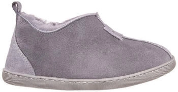 VANUBA Kalahari Premium Hausschuhe grau Leder Fell 36-41