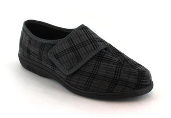Varomed Vital Klett-Slipper Herren Alexis grau