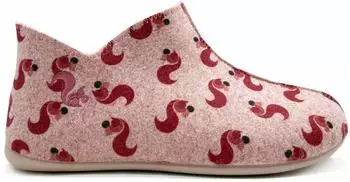 thies PET Eichhörnchen Slipper Boot rose 1856