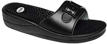 Scholl New Massage Sandalen schwarz