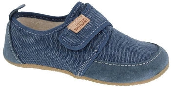 Living Kitzbühel Hausschuh Ulli Uni indigo blau