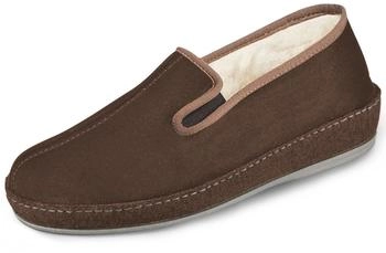 Schawos Filz Hausschuh 6070 braun