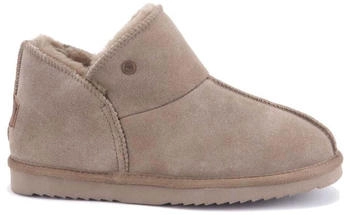 Warmbat Leder-Hausschuhe 'Willow' beige