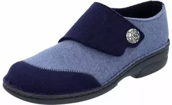 Berkemann Hausschuhe blau schwarz 524-80-00061