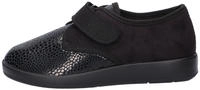 Klettschuh VAROMED, Damen, Gr. 37, schwarz, Textil, Schuhe Klettschuh
