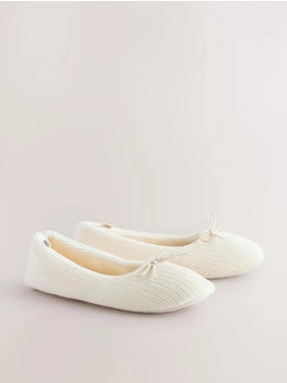 Next Fashion Slipper ecru