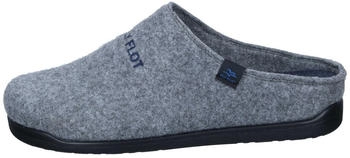 Fly Flot Slippers made of wool felt hellgrau