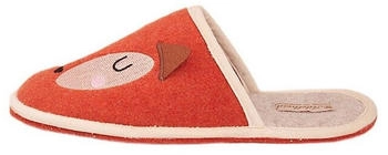 Adelheid Fox Felt Slippers orange