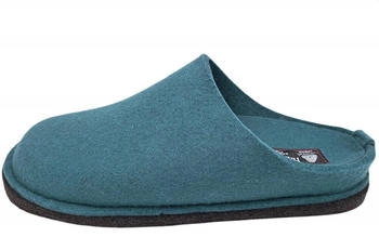 Haflinger Felt Slipper gr&uuml;n