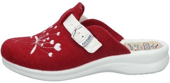 Fly Flot PET Felt Slipper with Heart Embroidery (320250) rot