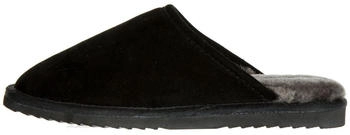 Warmbat Classic Suede Slides schwarz