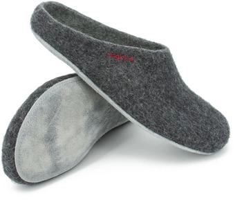 Magicfelt AP-701 Clogs Felt Slippers anthra