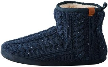 Next Fashion Knitted House Slippers navy blue
