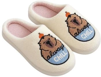 Corimori Slippers with cute motifs 07 Capybara