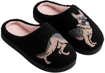 Corimori Slippers with cute motifs 02 German Shepherd