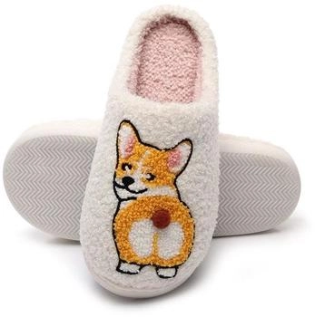Corimori Slippers with cute motifs 06 Corgi