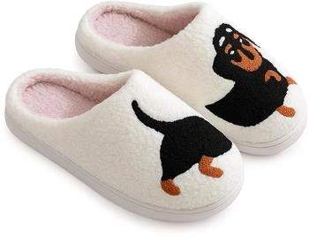 Corimori Slippers with cute motifs Dachshund dackel