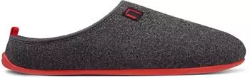 Nanga Wool Slipper grau/rot