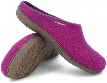 Magicfelt PO 736 Felt Slippers magenta