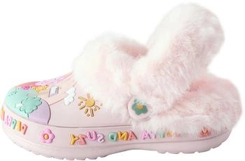 Next Fashion Pantoffeln mit flauschigem Futter Peppa Wutz rosa