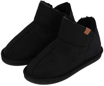 Apollo Ladies Home Boots Suede mit Logopr&auml;gung und kuscheligen w&auml;rmenden Innenfutter