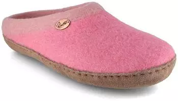 WoolFit Barefoot Slippers Sherpa rosa