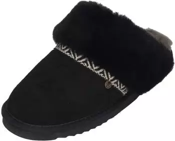 Warmbat Flurry Suede Tape with Merino Sheepskin schwarz