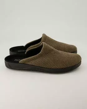 Rohde Slippers with Warm Lining (2787) braun/olive