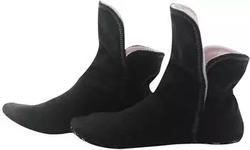 RAIKOU Cabin Shoes ABS House Socks schwarz/rosa