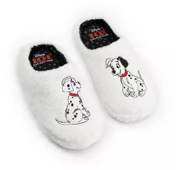 Disney 101 Dalmatians Slippers weiß