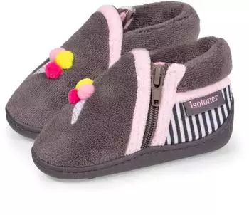 Isotoner Bottillons zip grau
