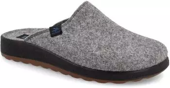 Fly Flot Wool Felt Slippers with Anti Shock Function (220082) hellgrau