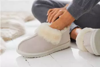 Vivance Dreams Plush Slipper beige