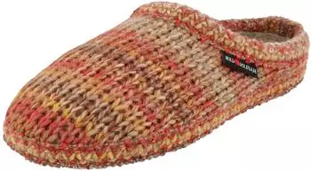 Haflinger Walktoffel Tricot&eacute; orange