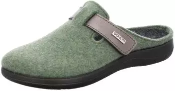Rohde Slippers pesto-gr&uuml;n/schwarz
