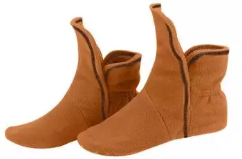 RAIKOU Slippers with Micro Fleece, ABS and Non-slip Sole orange