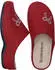 Dr. Brinkmann Women's House Shoe Wool Felt Slipper with Appliqué and Felt Insole rot