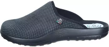 Fly Flot House Slipper with Diamond Pattern and Light Sole (220063) schwarz