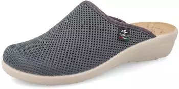 Fly Flot House Slipper Wedge Heel Mesh (330057) grau