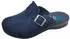 Fly Flot Women's House Shoe Felt Slipper with Strap and Buckle (320302) blau