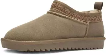 Ara House Shoes Suede Leather taupe