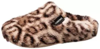 VERBENAS York Feline House Slipper braun/beige/leo