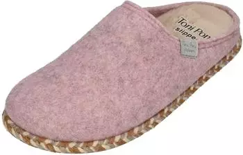 Toni Pons DELI-FP Soft Felt Slippers bl&uuml;tenblatt