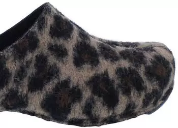 Berkemann Donata Felt House Shoe braun - leo