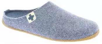 Living Kitzb&uuml;hel Gipfelkreuz Felt Slippers media blue