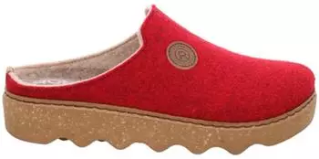 Rohde Soft Felt Mule weinrot